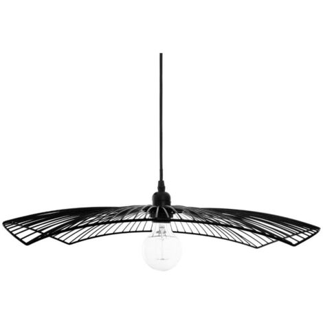 Suspension Design en Métal "Cuzco" 58cm Noir