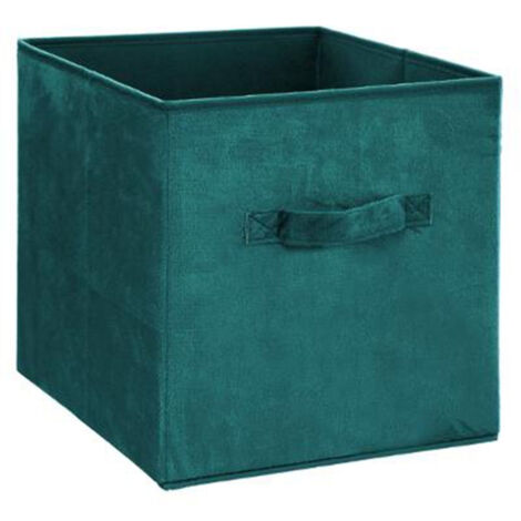 Cube de rangement 31 x 31 cm. bleu canard : 5 Five Mix 'n modul