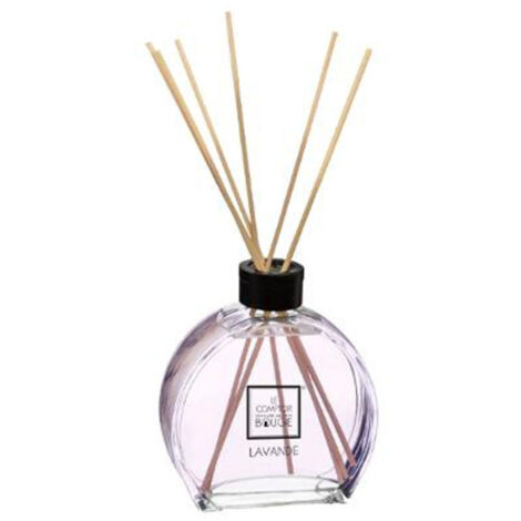 Diffuseur de Parfum & 6 Bâtonnets "Haly" 100ml Lavande (1/2)