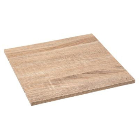 5Five Simply Smart – Tablette pour meuble Mix n'Modul 32cm – Panneau aggloméré naturel – Design simple – Dimensions L. 32 x l. 32 x H. 1,2 cm