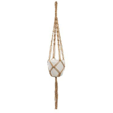 Cache Pot Suspendu "Corde" 75cm Naturel (1/2)