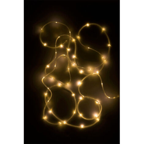 Guirlande Lumineuse Déco "Garla" 15cm Blanc Chaud