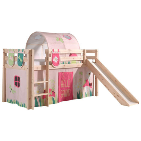 Pack - Lit Enfant, Tente, 3 Pochettes & Tunnel "Pino Spring" Naturel (1/5)