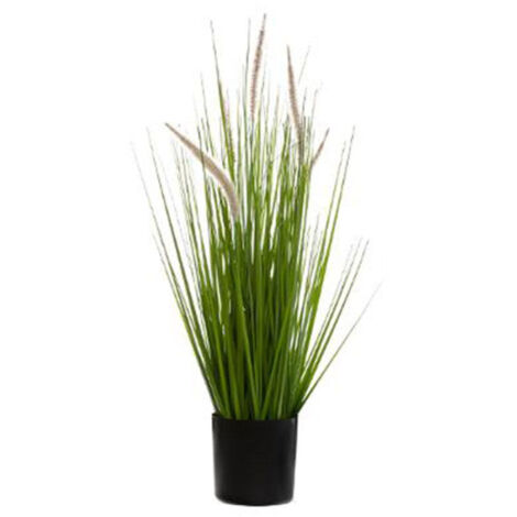 Plante Artificielle "Herbe Bunch" 70cm Vert (1/2)