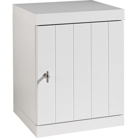 Table de Chevet Enfant "Robin" 55cm Blanc (1/3)