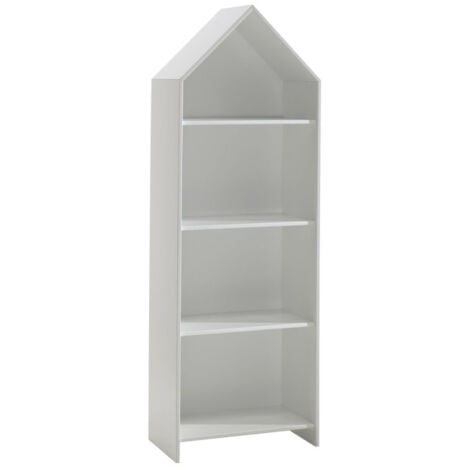 Étagère Bibliothèque 4 Niveaux "Casami" 171cm Blanc