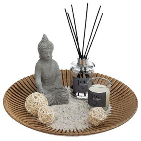 Coffret Senteur Zen "Faty" 32cm Eucalyptus (1/4)