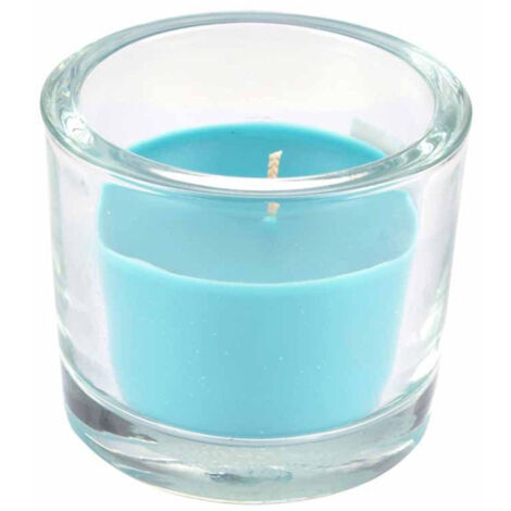 Bougie Verrine Parfumée "Essentiel" 9cm Eucalyptus (1/2)