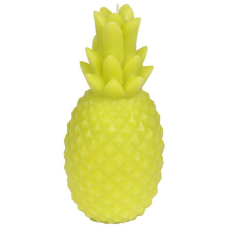 Bougie Déco "Ananas Tropical" 20cm Vert (1/2)
