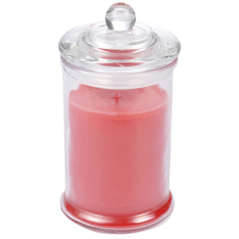Bougie Parfumée Bocal "Essentiel" 15cm Fraise (1/2)