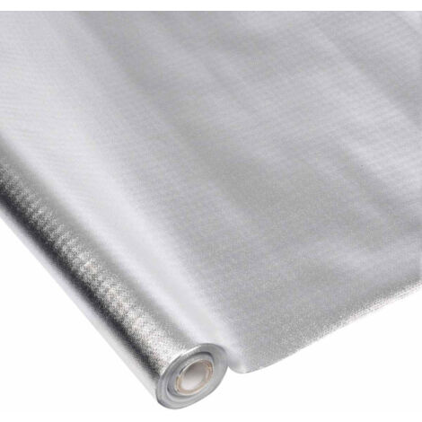 Nappe Plastique "Imperméable" 1,20x5m Argent (1/2)