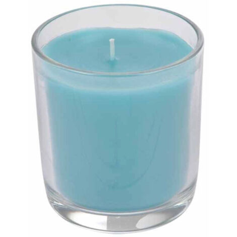 Bougie Parfumée Verrine Déco "Tropical Fresh" 9cm Pluie d'Été (1/2)