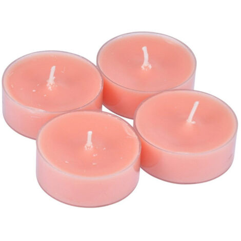 Lot de 4 Bougies Parfumées Chauffe-Plat "Trendie" Gingembre Orange (1/2)