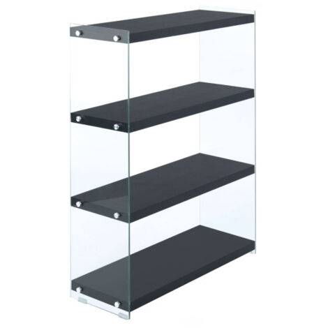 Étagère 4 Niveaux "Elementary" 113cm Noir