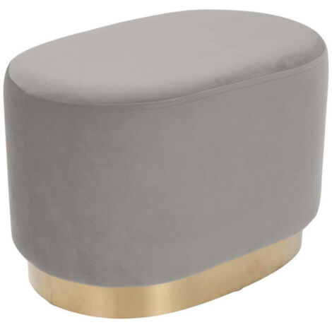 Pouf Design "Nano" 55cm Gris (1/3)