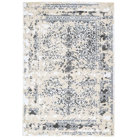 Tapis Vintage à Poils Courts "Broadway VI" Gris 80 x 150 cm (1/4)
