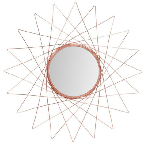 Miroir Mural Déco "Soprano" 79cm Cuivre (1/3)