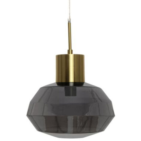 Lampe Suspension Design "Vince" 32cm Gris (1/4)