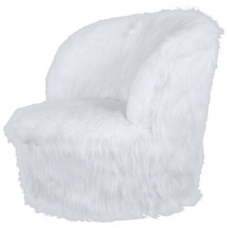 Fauteuil Enfant Design "Nanny" 47cm Blanc (1/3)