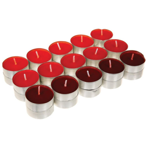 Lot de 30 Bougies Parfumées "Nina" 3,7cm Fruits Rouge (1/5)