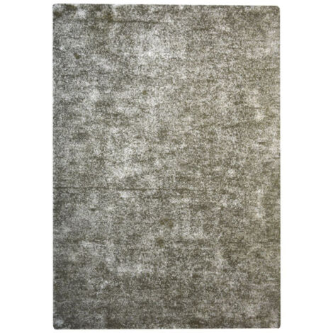 Tapis Vintage Tissé à la Main "Etna" Argent & Vert 80 x 150 cm (1/4)