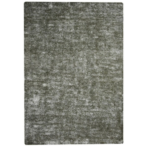 Tapis Vintage Tissé à la Main "Etna" Vert Olive 80 x 150 cm (1/4)