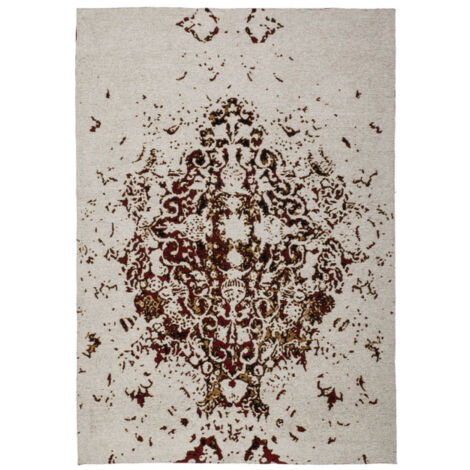 Tapis à Poils Courts Fait Main "Ballerina" Orange 80 x 150 cm (1/4)