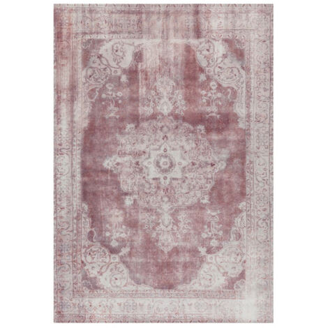 Tapis Imprimé Antique "Vintage" Beige 140 x 200 cm (1/4)