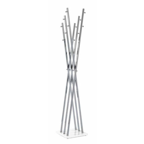 Porte-Manteau Design "Sacha" 186cm Argent (1/2)