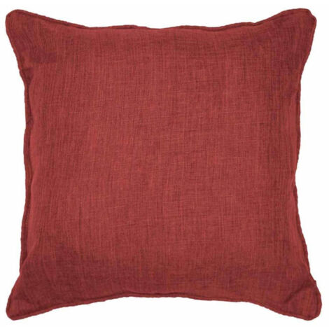 Coussin Déco "Newton" 40x40cm Carmin (1/3)
