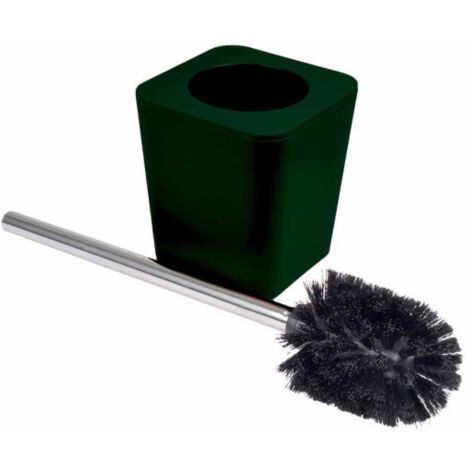 Brosse WC Soft Touch "Vitamine" 38cm Kaki (1/2)