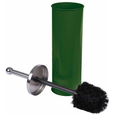 Brosse WC en Métal "Vitamine II" 37cm Kaki (1/2)