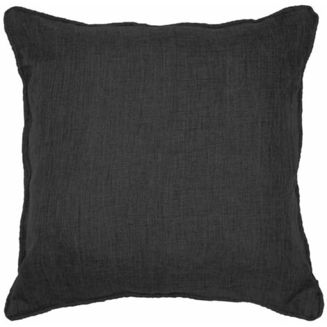 Coussin Déco "Newton" 40x40cm Charbon (1/3)