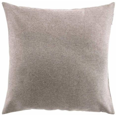 Coussin Uni Déco "Solena" 40x40cm Lin (1/3)