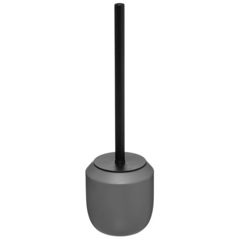 Brosse WC Design "Trio" 38cm Gris (1/3)