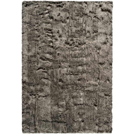 Tapis Imitation Fourrure à Poils Longs "Tender" Vert 80 x 150 cm (1/4)