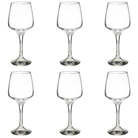 Lot de 6 Verres à Eau "Elaya" 33cl Transparent