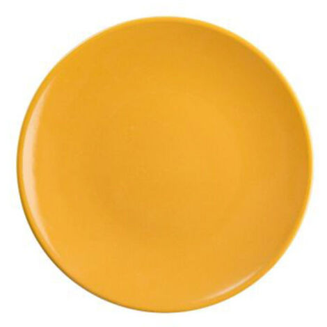 Lot de 6 Assiettes à Dessert "Colorama" 20cm Jaune (1/2)