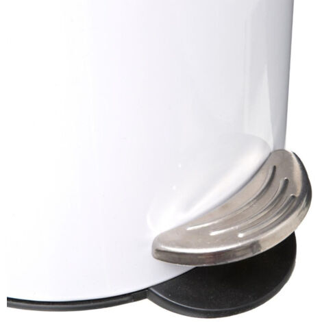 Poubelle à Pédale "Softclose" 3L Blanc