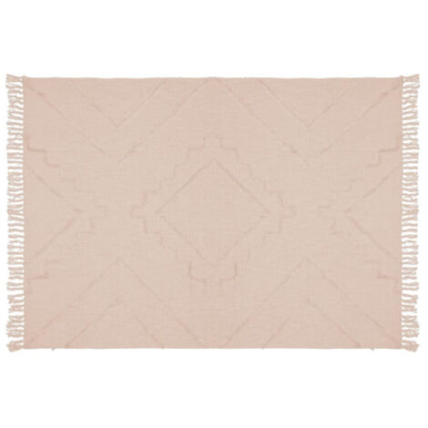 Tapis Déco Tufté "Inca" 120x170cm Ivoire (1/3)