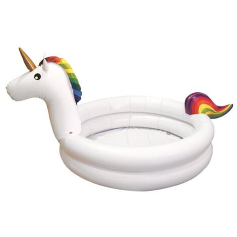 Piscine Gonflable "Licorne" 192cm Blanc (1/2)
