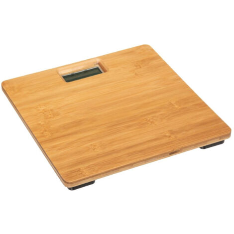 Pèse-Personne en Bambou Lido 28cm Naturel (1/2)