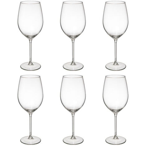 Lot de 6 Verres à Eau "Lina" 54cl Transparent