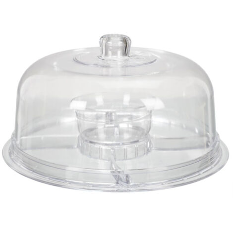 Présentoir Multifonction "4 en 1" 30cm Transparent (1/4)