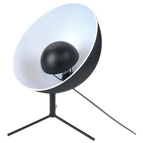 Lampe à Poser Design "Cinéma" 45cm Noir (1/4)