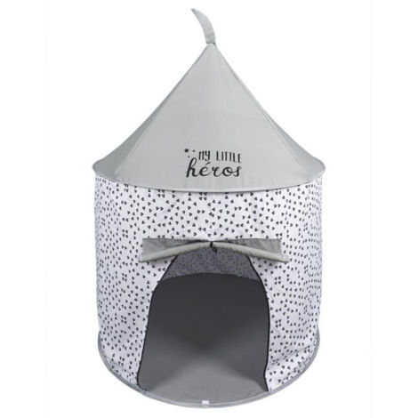Tente Enfant Pop Up "My Little Héros" 135cm Gris