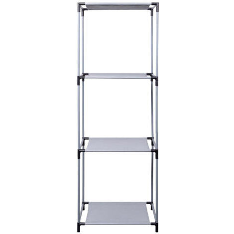 Étagère Design 3 Casiers "Mondo" 102cm Gris (1/4)