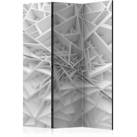 Paravent 3 Volets "White Spider's Web" 135x172cm (1/2)
