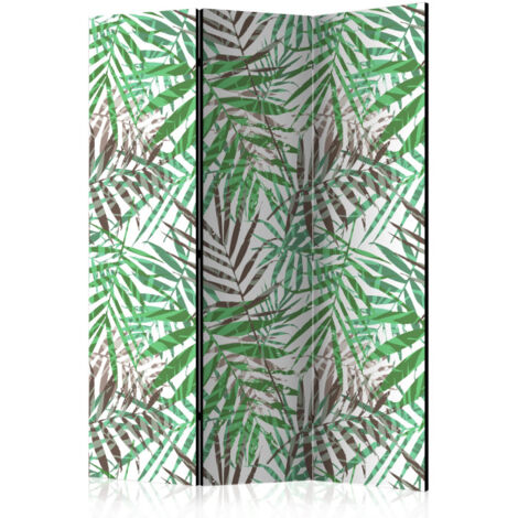 Paravent 3 Volets "Wild Leaves" 135x172cm (1/2)