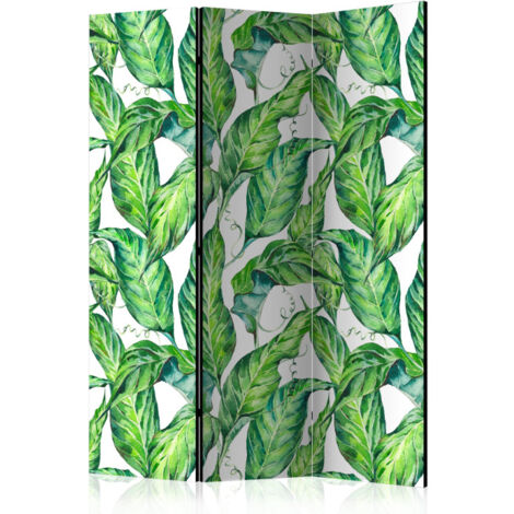 Paravent 3 Volets "Long Leaves" 135x172cm (1/2)